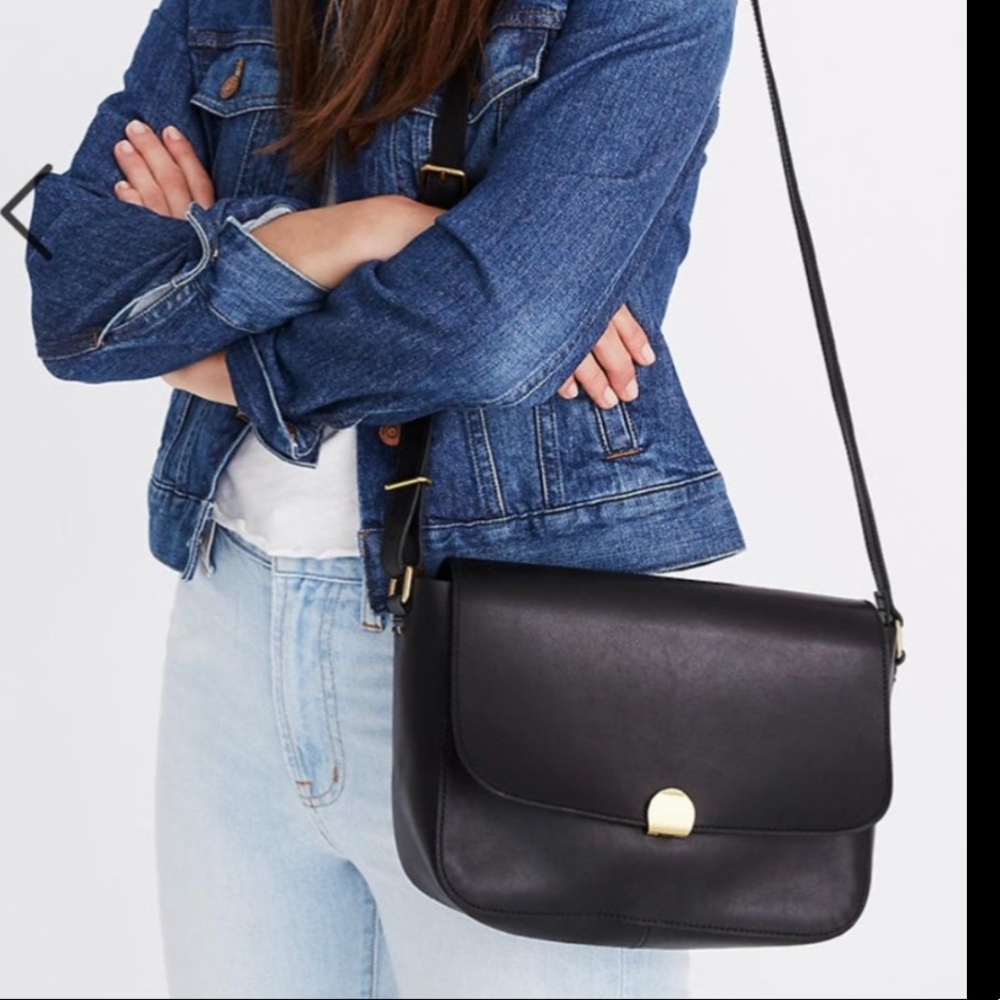 Madewell Abroad Shoulder Bag - Black